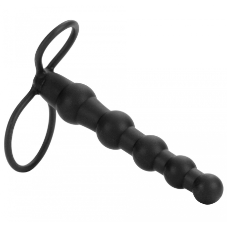 Připínací penis pro muže Love Rider Beaded Dual Penetrator