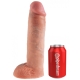 Dutý připínák 11" Hollow Strap-On Suspender System - King Cock