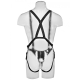 Dutý připínák 11" Hollow Strap-On Suspender System - King Cock