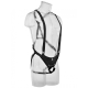 Dutý připínák 12" Hollow Strap-On Suspender System - King Cock