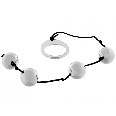 Anální kuličky z kovu Heavy Metal Anal Beads