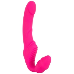 Samodržící vibrační připínací penis Double 2 Teaser - You2Toys