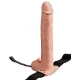 Dutý vibrační připínák s varlaty 11" Fetish Fantasy (nabíjecí)
