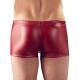 Matně lesklé červené boxerky se dvěma zipy v rozkroku - Svenjoyment