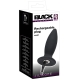 Malý vibrační anální kolík Black Velvets - nabíjecí