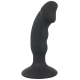 Realistický vibrační anální kolík Black Velvets - nabíjecí