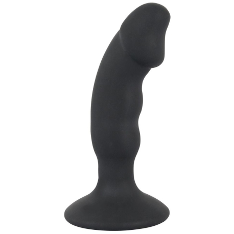 Realistický vibrační anální kolík Black Velvets - nabíjecí