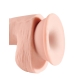 Realistické dildo s varlaty Triple Density 5" - King Cock Plus