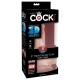 Realistické dildo s varlaty Triple Density 5" - King Cock Plus