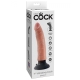 Tvarovatelný vibrátor s odnímatelnou přísavkou King Cock 7" (21,5 cm) - Pipedream