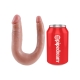 Dvojité realistické dildo Pipedream King Cock Small Double Trouble - 15cm