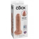 Realistické dildo se stahovací předkožkou King Cock 6" Uncut - Pipedream