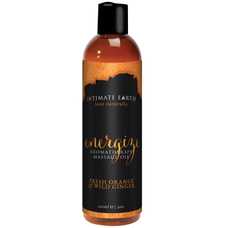 Masážní olej Energize - Intimate Earth (120 ml)