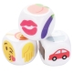 Erotické hrací kostky Emojigasm (3 ks)