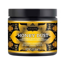 Slíbatelný tělový pudr Honey Dust Coconut Pineapple - Kama Sutra, 170 g