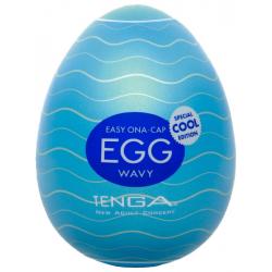 Tenga Egg Cool Wavy - masturbátor pro muže