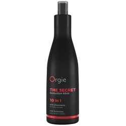 Elixír s afrodiziaky a feromony pro péči o pokožku a vlasy The Secret - Orgie (200 ml)