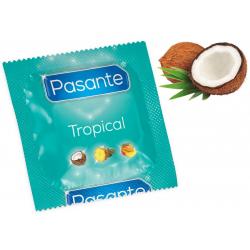 Kondom Pasante Tropical Coconut, kokos