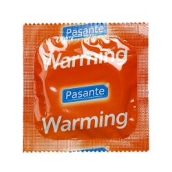 Kondom Pasante Warming, hřejivý
