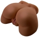 Zadeček - vibrační masturbátor Vibrating Ass Brown - Pipedream