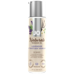 Esenciální masážní olej Lavender & Tahitian Vanilla - System JO, 120 ml