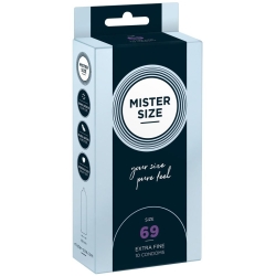 Kondomy MISTER SIZE 69 mm (10 ks)