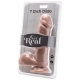 Realistické dildo s varlaty a přísavkou Get Real 7" - ToyJoy