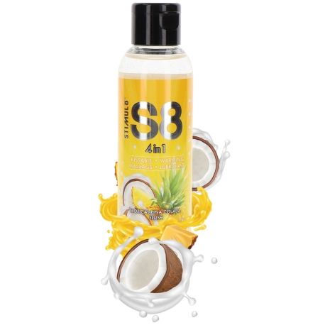 Lubrikační/masážní gel S8 4-in-1 Tropical Pina Colada Slush