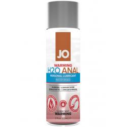 Vodní anální lubrikant Warming H2O Anal -  System JO (hřejivý), 120 ml