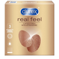 Kondomy bez latexu Durex Real Feel (3 ks)