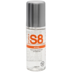 Anální lubrikační gel na vodní bázi S8 Anal - STIMUL8 (125 ml)