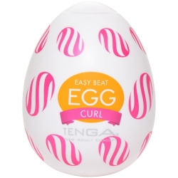 TENGA Egg Curl - masturbátor pro muže
