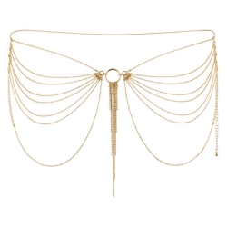 Ozdobné řetízky na boky Magnifique Gold - Bijoux Indiscrets (zlaté)