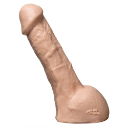 Realistické dildo s varlaty Perfect Erect - Doc Johnson