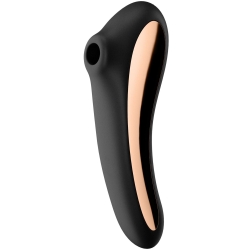 Vibrátor na bod G/pulzační stimulátor klitorisu Dual Kiss - Satisfyer
