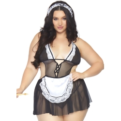 Dámský erotický kostým Francouzská pokojská (Fantasy French Maid) - Leg Avenue