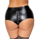 Dámské kalhotky z latexu se zipem - LATE X
