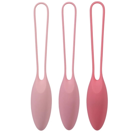 Set vaginálních činek Kegel Trainer Set in a Bag (3 ks) – Doc Johnson