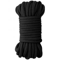 Bondage lano Ouch! - černé, 10 m