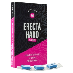 Tablety na okamžité posílení erekce Devils Candy ERECTA HARD - Morningstar Pharma (6 kapslí)