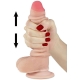 Realistické dildo s pohyblivou kůží a přísavkou Sliding Skin 7" - Lovetoy