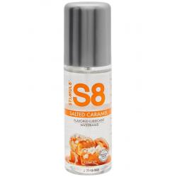 Ochucený lubrikační gel S8 Salted Caramel – STIMUL8 (slaný karamel, 125 ml)