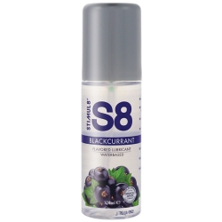 Ochucený lubrikační gel S8 Blackcurrant (černý rybíz) - STIMUL8 (125 ml)