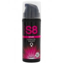 Hřejivý stimulační gel na klitoris S8 Spark – STIMUL8 (30 ml)