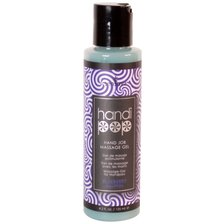 Masturbační (masážní) gel na hand job HandiPop Blueberry Muffin - Sensuva (125 ml)