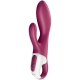 Hřejivý vibrátor s králíčkem a ovládáním mobilem Heated Affair - Satisfyer