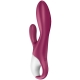 Hřejivý vibrátor s králíčkem a ovládáním mobilem Heated Affair - Satisfyer