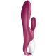 Hřejivý vibrátor s králíčkem a ovládáním mobilem Heated Affair - Satisfyer