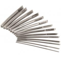 Set nerezových dilatátorů, 14 ks (4 – 17 mm) - Penisplug