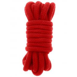 Červené bondage lano (3 m) - Hidden Desire